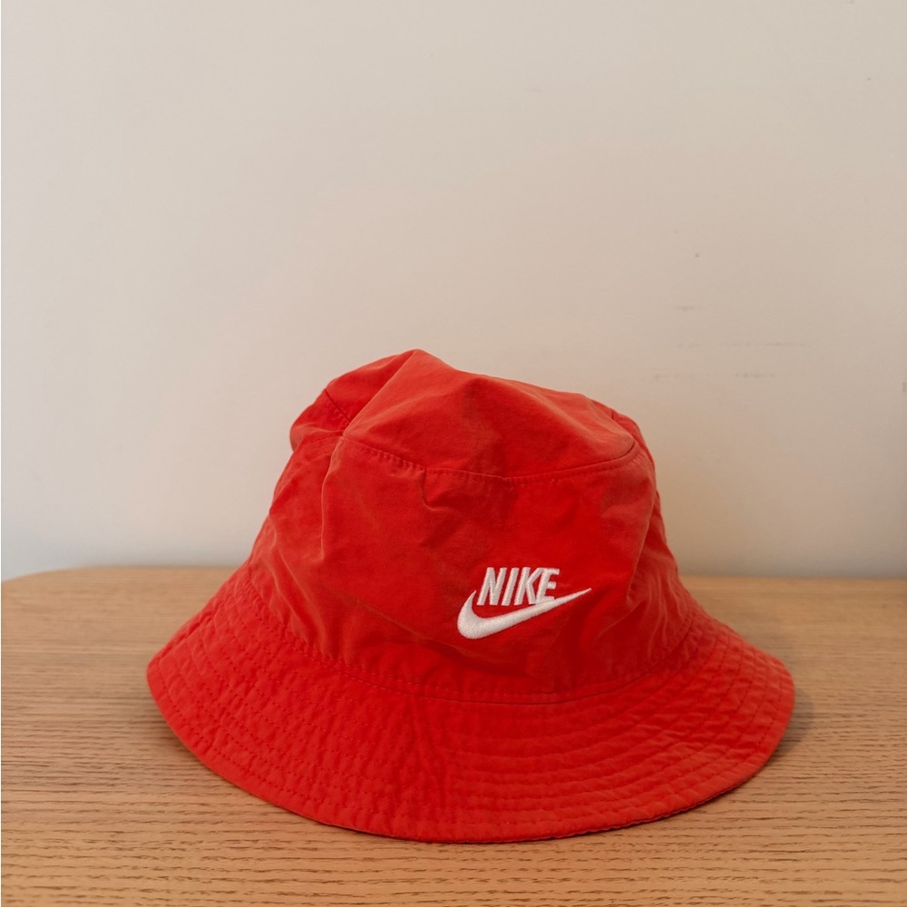 Nike Bright Red Bucket Hat